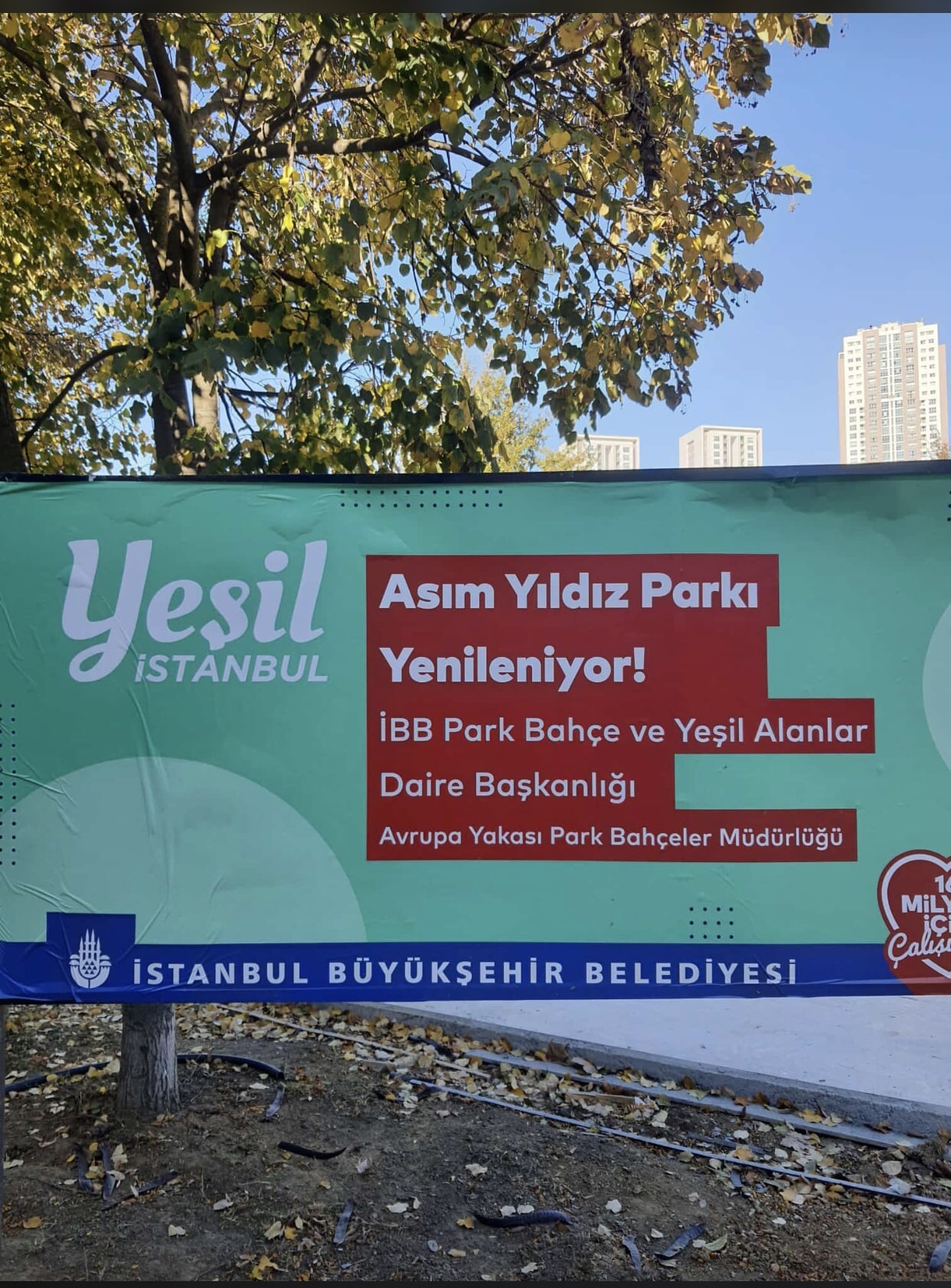 İSTANBUL BÜYÜKŞEHİR BELEDİYESİ İSTANBUL GENELİ KÖY VE MAHALLE PARKLARININ TADİLAT BAKIM VE ONARIM İŞLERİ