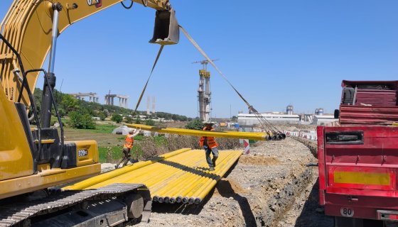 BOĞAZİÇİ YDKŞ BÖLGESİ ÇELİK, POLİETİLEN VE SERVİS HATTI İNŞAATI